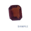 Natural Hessonite Reddish Brown (Octagonal/Stepcut) 6.06 cts